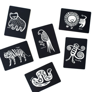 wee-gallery-high-contrast-jungle-art-cards-for-babies-newborn-1 thumbnail