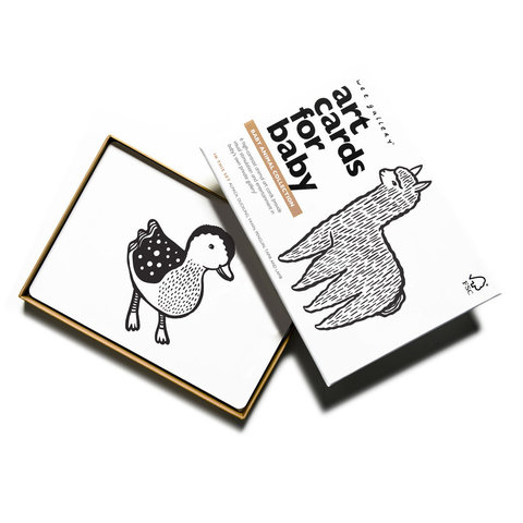 Baby-Animal-art-cards-for-baby-high-contrast