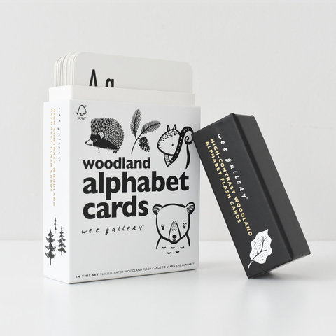 Woodland-Alphabet-Flashcard-baby-toddler-kids-cards-3