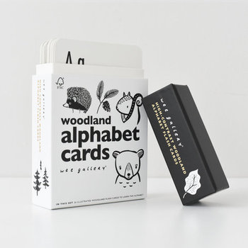 Woodland-Alphabet-Flashcard-baby-toddler-kids-cards-3 thumbnail